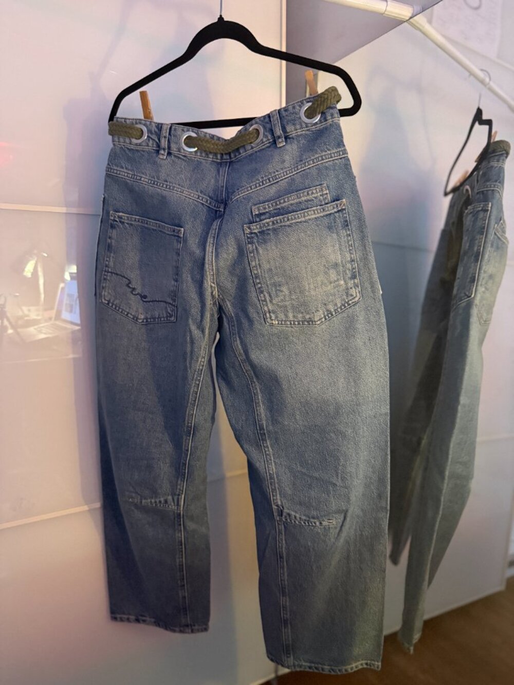 NWOT Free People Moxie Barrel Jeans - Picture 11 of 15